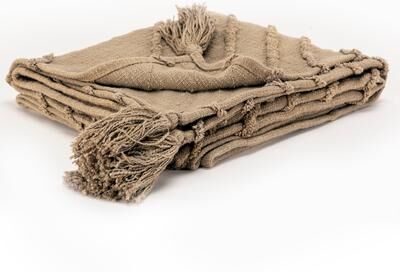 Rizzy Home Geometric Textured Cotton Throw