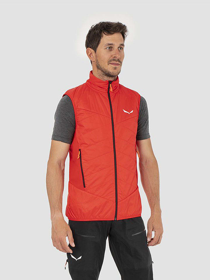 Salewa Funktionsweste "Ortles" in Rot - L