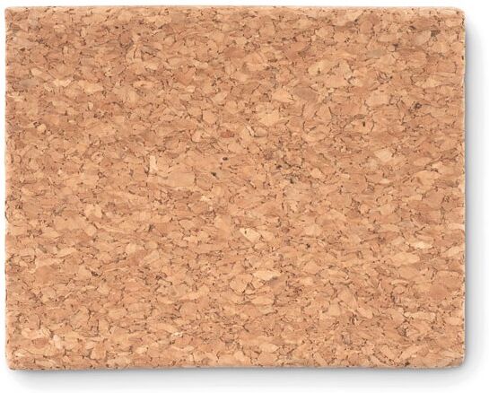 Bloc-notes personnalisé en liège VISIONCORK beige