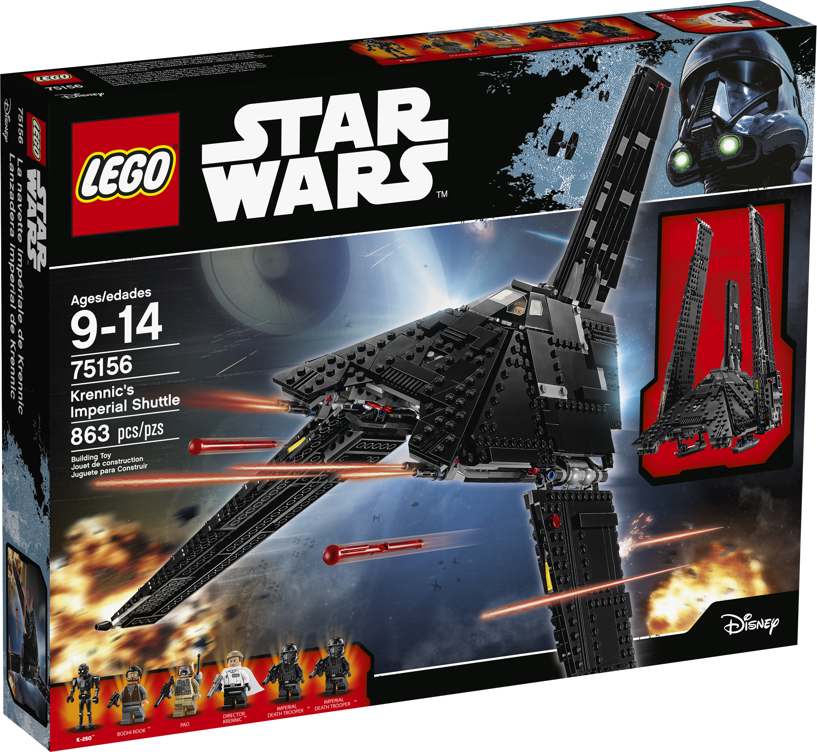 LEGO Star Wars Krennics Imperial Shuttle 75156