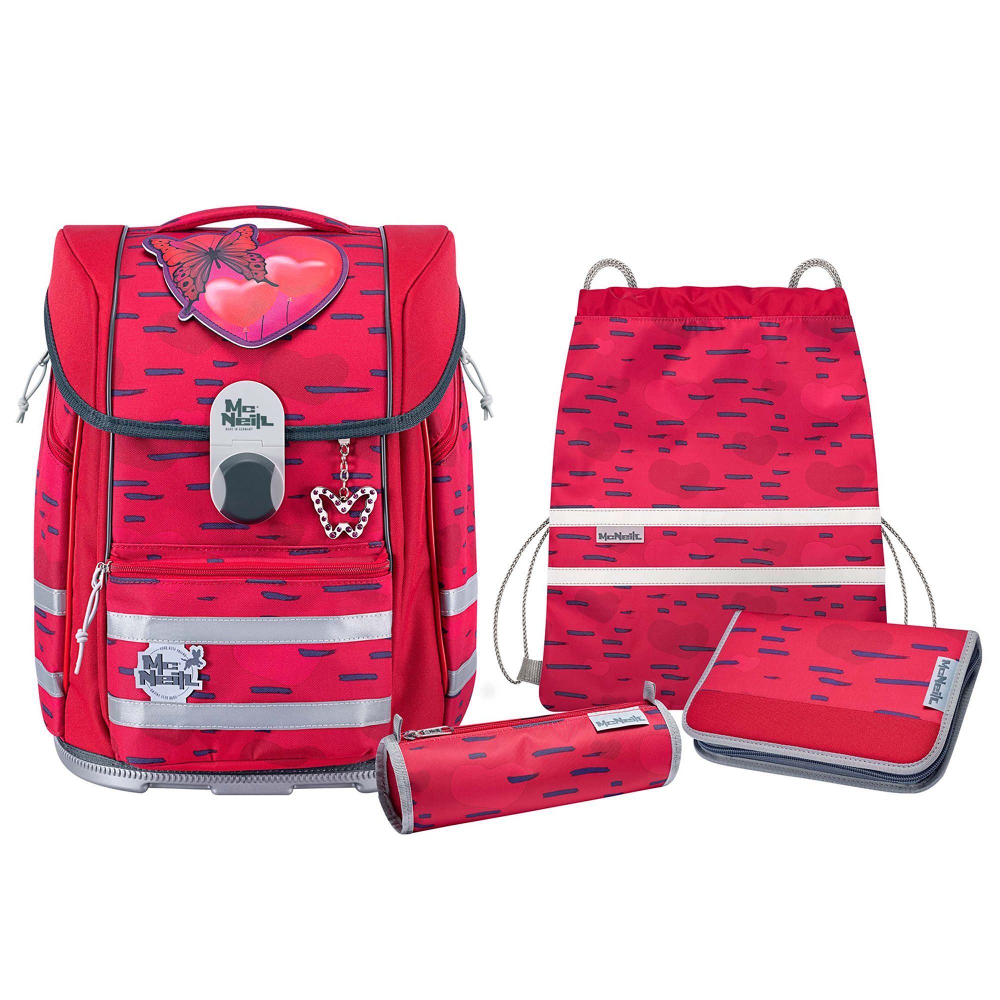 McNeill Biggy Schoolbag Set 5-teilig Mood