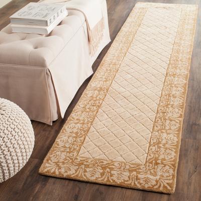 SAFAVIEH Handmade Total Performance Jamilah Oriental Trellis Rug