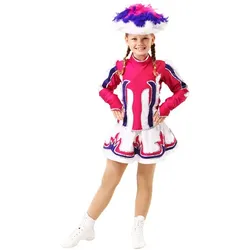 buttinette Gardekostüm "Vallerie" für Kinder, fuchsia/violett