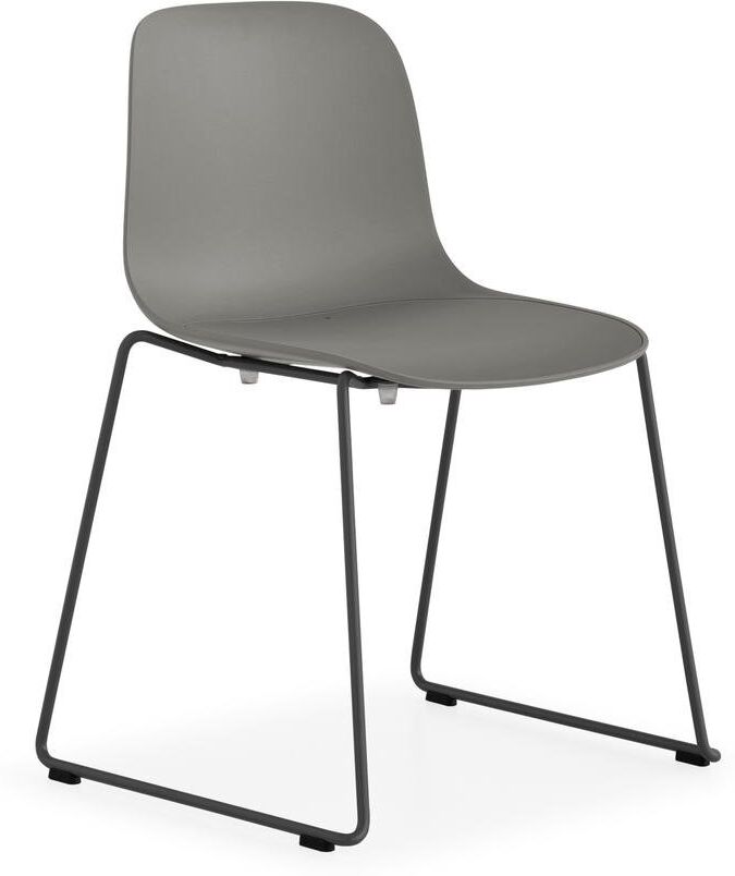 Lapalma Seela ES310 Outdoor Stuhl (schwarz lackiert, schwarz / schwarz) schwarz lackiert   schwarz / schwarz