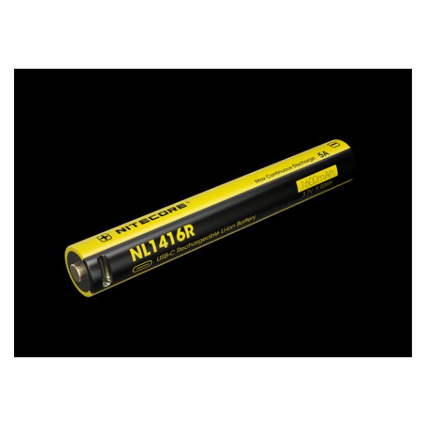 Nitecore Ersatzakku für MT2A Pro (1 Stk., Gerätespezifisch) (NC-NL1416R)