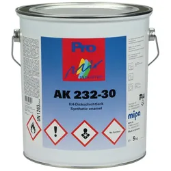 MIPA AK232-30 KH-Dickschichtlack seidenmatt. schnelltrocknend, 1kg PG2