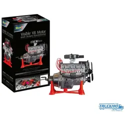 Revell Technik Modellbausatz Visible V-8 Engine 00460