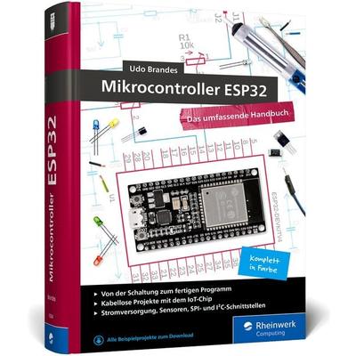 Mikrocontroller ESP32, Gebundene Ausgabe von Udo Brandes, Rheinwerk Verlag, 978-3-367-10284-6