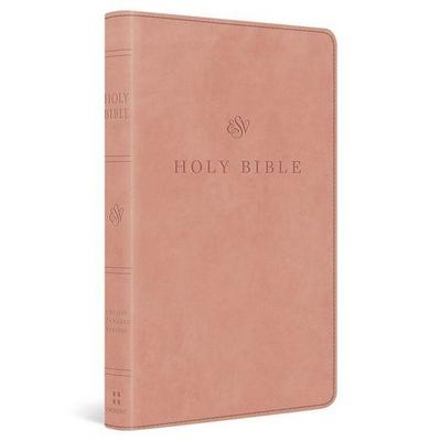 ESV Premium Church Bible (Trutone, Blush Rose), Gebundene Ausgabe von Esv Bibles, Crossway