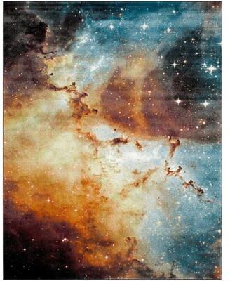 SAFAVIEH Galaxy Jenna Modern Abstract Celestial Rug