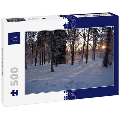 Lais Puzzle Sonnenaufgang Winter 500 Teile