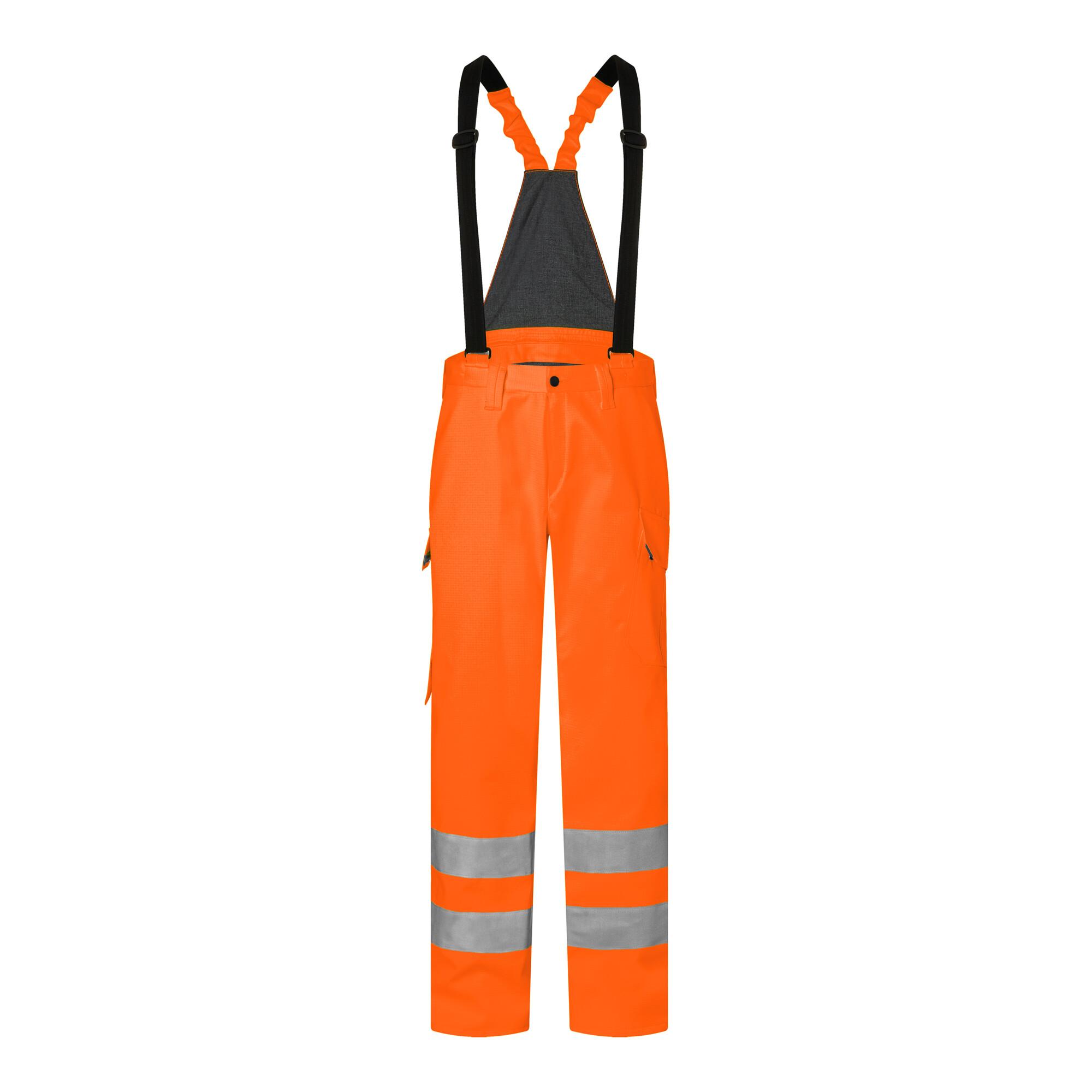 KÜBLER Wetterlatzhose PROTECTIQ HIGH VIS ARC2 warnorange XL-78 ; Kübler Workwear (3395 8430-37-XL-78)