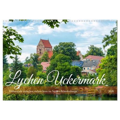 Lychen Uckermark (Wandkalender 2026 DIN A3 quer), CALVENDO Monatskalender