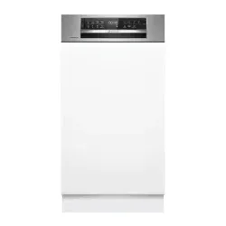 SPI6EMS21E Geschirrspüler integrierbar 45cm Edelstahl HomeConnect DuoPower SmartStart EEK:B