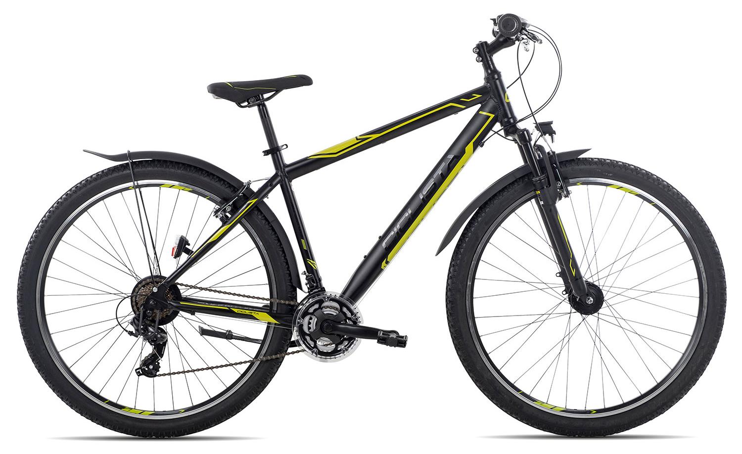 Ciclista Adventure sportliches Jugend-All-Terrain-Bike 29 Zoll Schwarz 48 cm