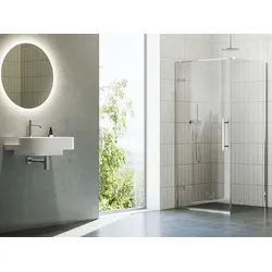 Ravak Rechteckige Duschkabine 100 x 90 cm Cool! X0VV70A00Z1SET90COPS100