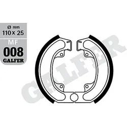 Galfer Bremsbacke MF008