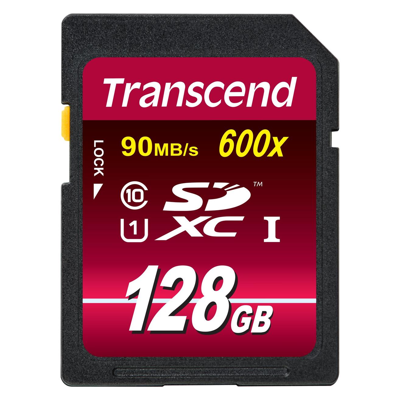 Transcend SDXC Ultimate 600x (128 GB, SDXC, U1, UHS-I) (TS128GSDXC10U1)
