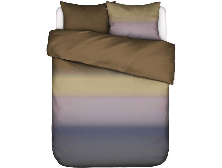 Essenza Seraphina Dekbedovertrek Katoensatijn Slate brown - Lits-Jumeaux - 240x200/220 cm