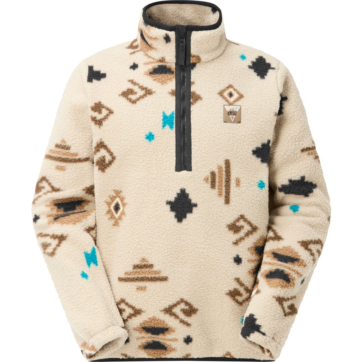 Picture Kimag Printed 1/4 Fleece print (B) S SMT0185BEmeral PrintS