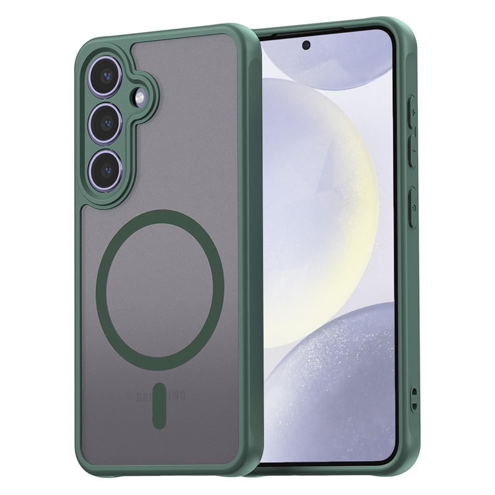 Techsuit - HaloFrost II MagSafe - Samsung Galaxy S24 Plus - Green (Samsung Galaxy S24+, Samsung Galaxy S25) (59329006)