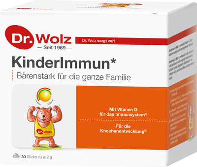 Dr. Wolz Zell GmbH KINDERIMMUN Dr.Wolz Pulver 30X2 g 10417480