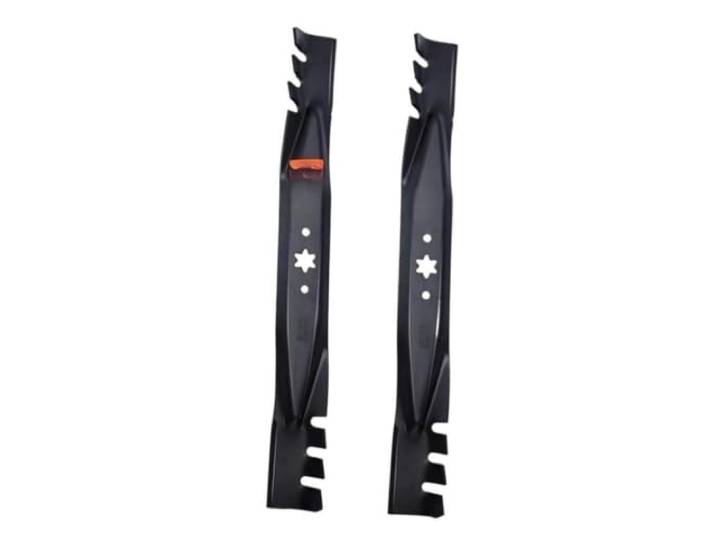 2er-Pack Rasenmäher-Schneidmesser, Teilenummer 942-04308-X, Kompatibel Mit 42-Zoll-Aufsitzrasenmäher Cub Cadet XT1, LT42, ZT1, RZT42