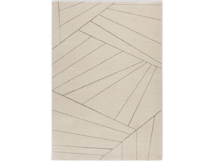 Teppich ASTRA Maglie 241 , beige (creme), B:133cm H:13mm L:190cm, Kunstfaser, Teppiche, Teppich, Kurzflor, modernes Design, Wohnzimmer, Schlafzimmer