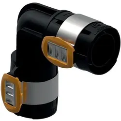 Geberit, Zubehör Sanitärinstallation, FlowFit Bogen 90 63 mm 620076001