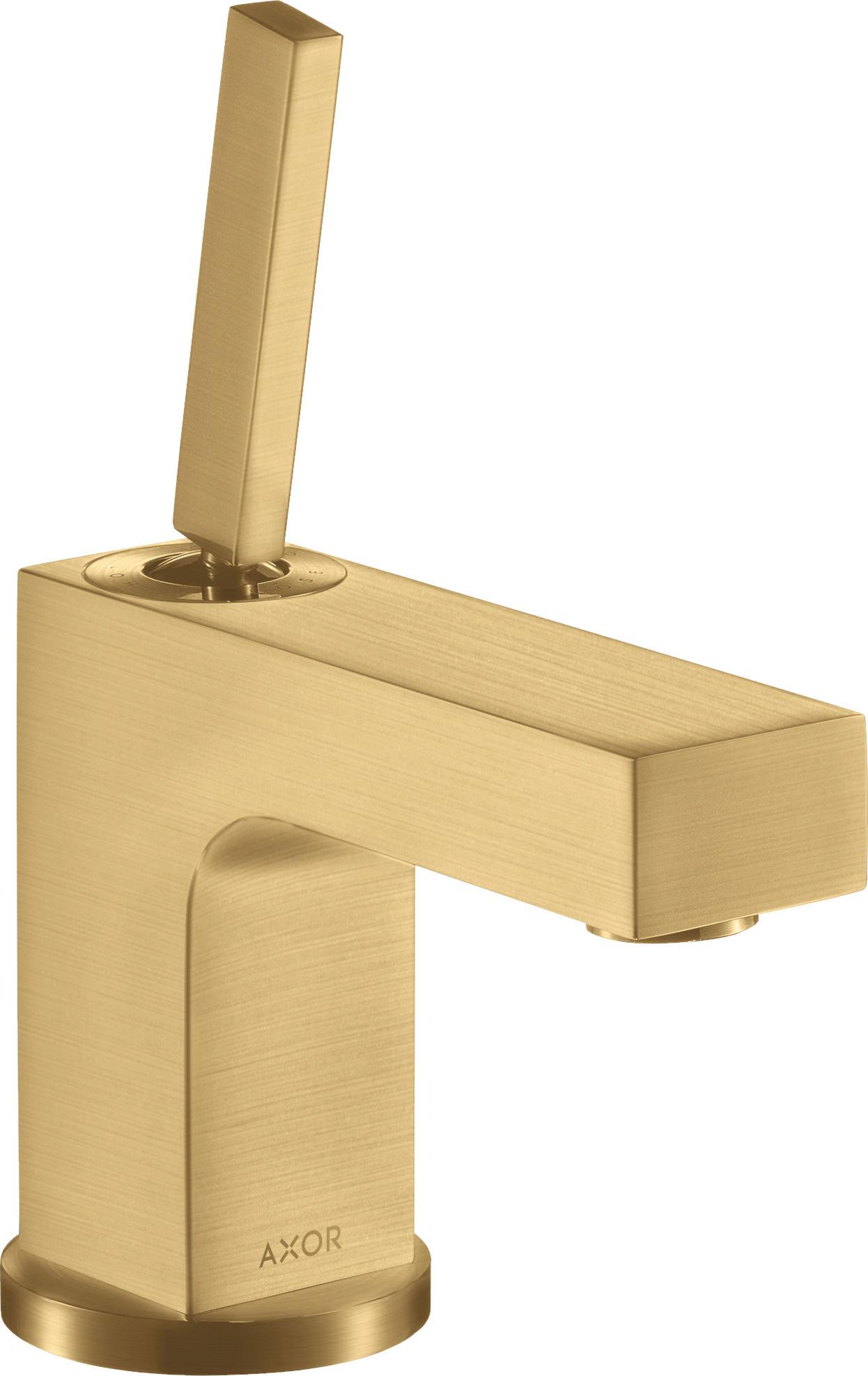 hansgrohe Waschtisch-Einhebelmischer Axor Citterio 80 A 104mm, m Pin-Griff, ZugstAblGar, f HWB