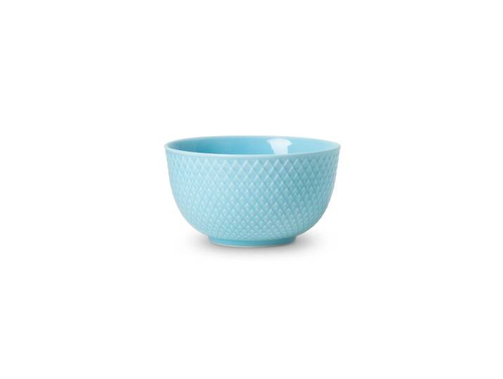 Lyngby Porcelæn Bol Rhombe 32 cl Turquoise