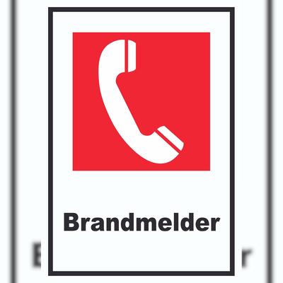 HB-Druck Brandmelder Schild A2 (420x594mm)