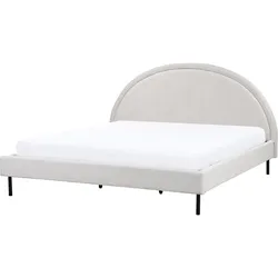 BETT mit Lattenrost 180x200 cm Grau Margut