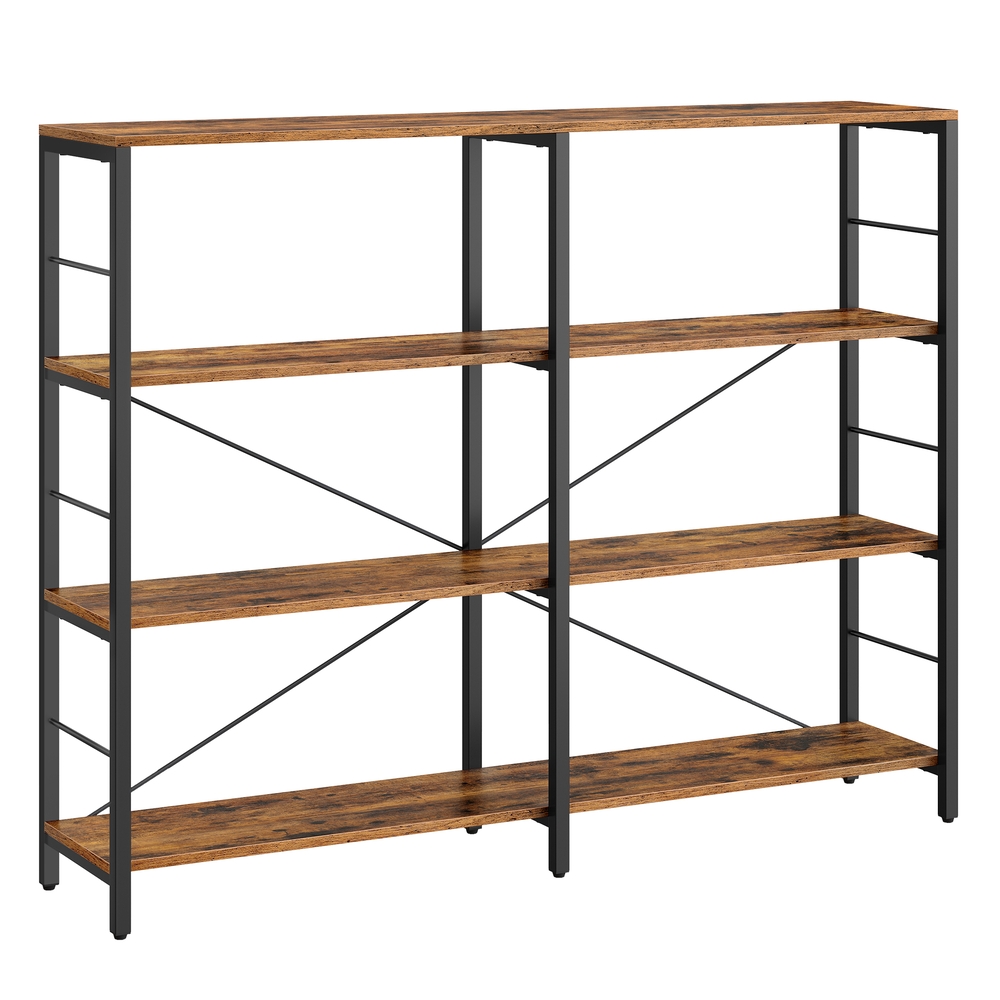 VASAGLE Bücherregal mit 4 Ebenen LLS131K01