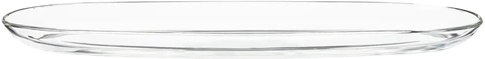 Höffner Glasteller   ¦ transparent/klar ¦ Glas ¦ Maße (cm): H: 11,5  Ø: 41