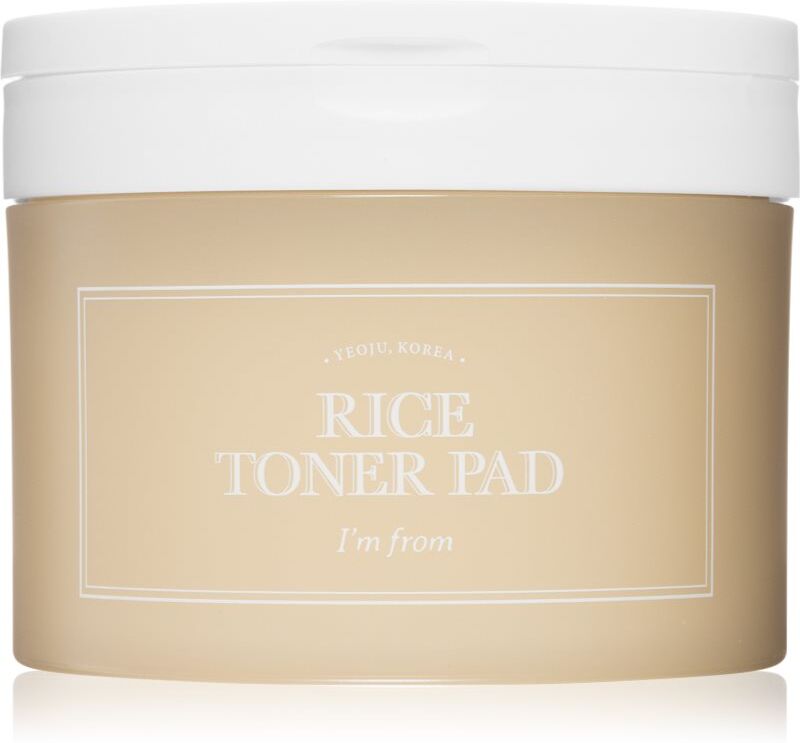 I'm from Rice Toner Pad toner pads to brighten and smooth the skin 60 pc