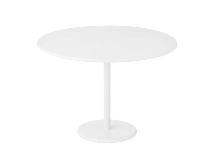 Blomus - Stay Garten Beistelltisch, H 35 cm Ø 50 cm, weiss