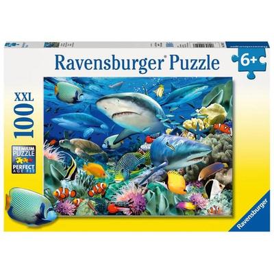 Puzzle Ravensburger Riff der Haie 100 Teile XXL