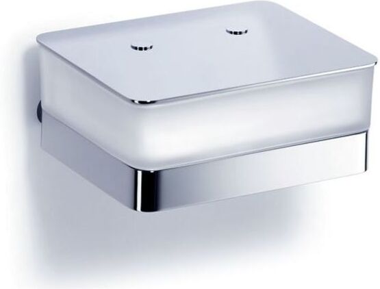 Giese GmbH Giese WC-Uno Feuchtpapierbehälter 3177102 chrom, Kritallglas satiniert