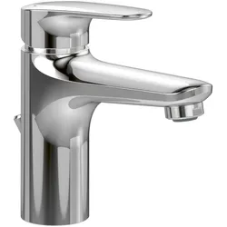 Villeroy & Boch Waschtischarmatur TVW11300100061 chrom, mit Ablaufgarnitur
