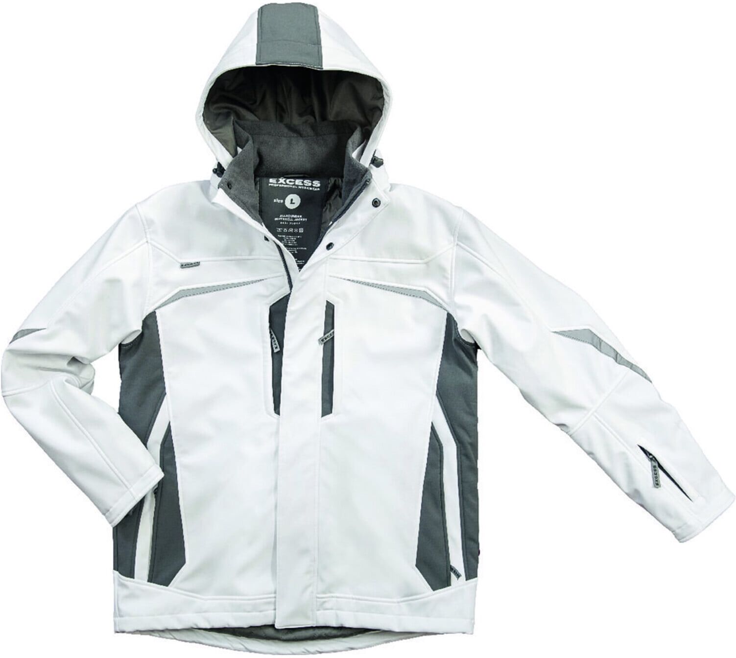 Excess Soft-Shell Winterjacke, Gr. 2XL, Allrounder, w/gr (318-2-41-1-WG-2XL)