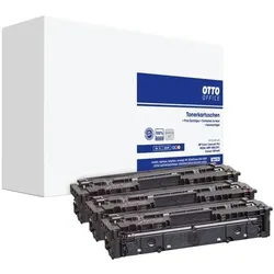 OTTO Office Tonerpatronen-Set ersetzt HP »CF541A/542A/543A« Nr. 203A blau