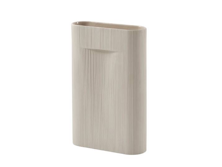 Muuto - Ridge Bodenvase, H 48,5 cm, beige