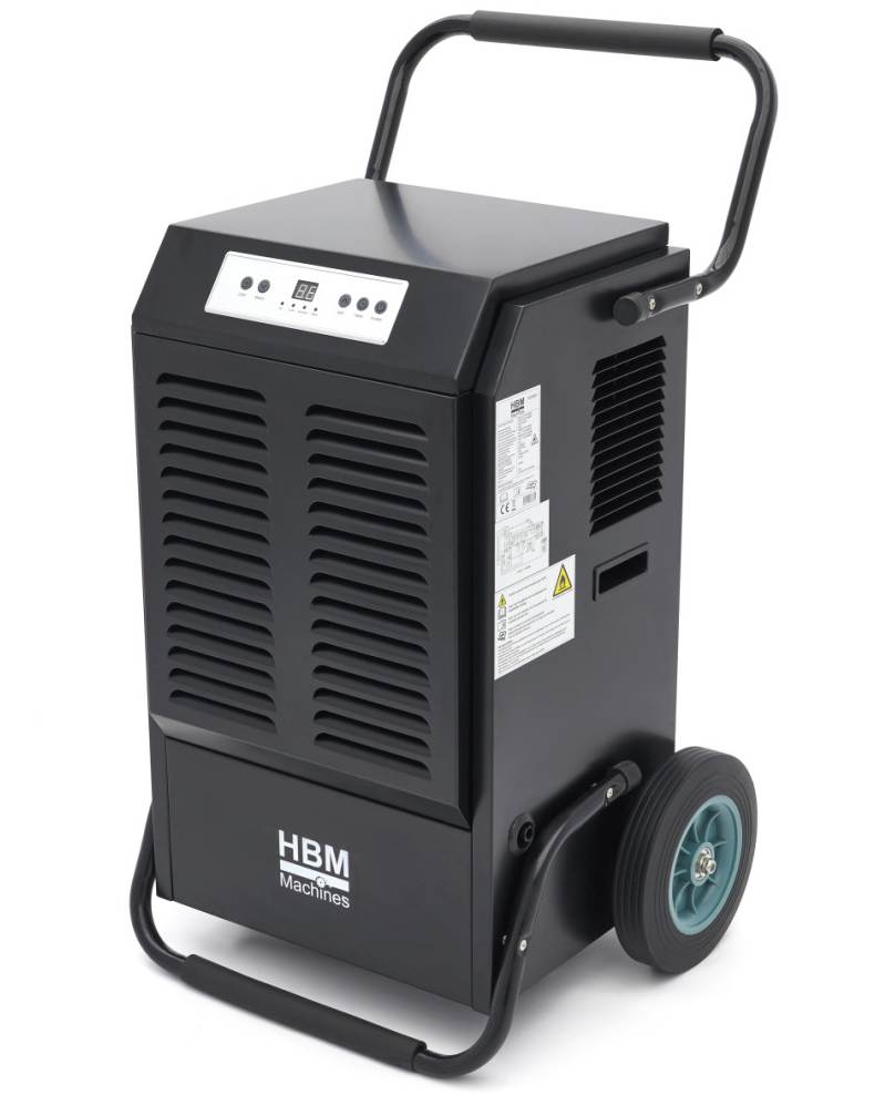 Professionelle Baubehälterspülmaschine, Luftentfeuchtung, Feuchtigkeitssauger 90 Liter, 1080 Watt