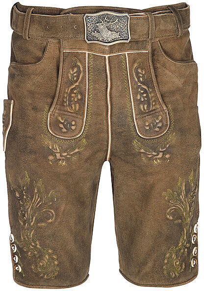 GWEIH & SILK Lederhose ARNOLD  hellbraun   44 44