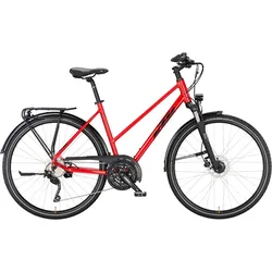 KTM Veneto Disc 30 Damen Trapez rot 2024 - 28" - 51 cm