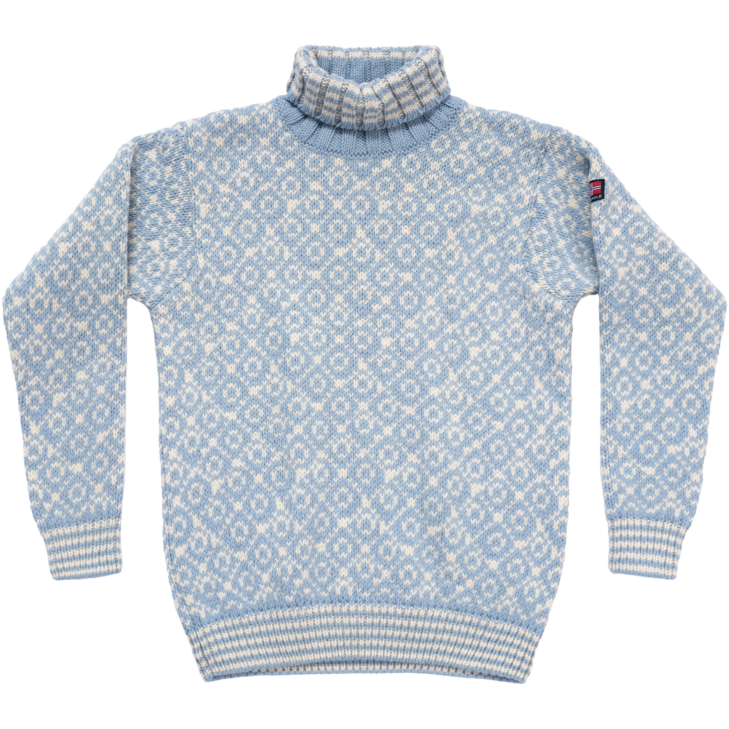 Devold Svalbard High Neck Pullover blau Größe L Lifestyle Atmungsaktiv