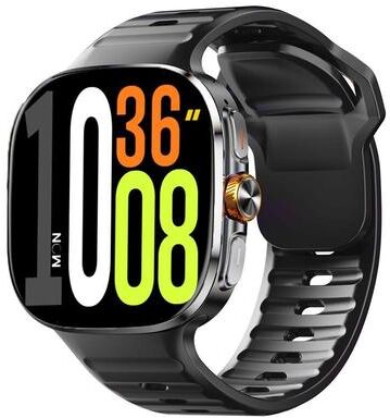 CaseAndConnect M99 4G Smart Watch With GPS Bluetooth Calling NFC And Rotating Camera black