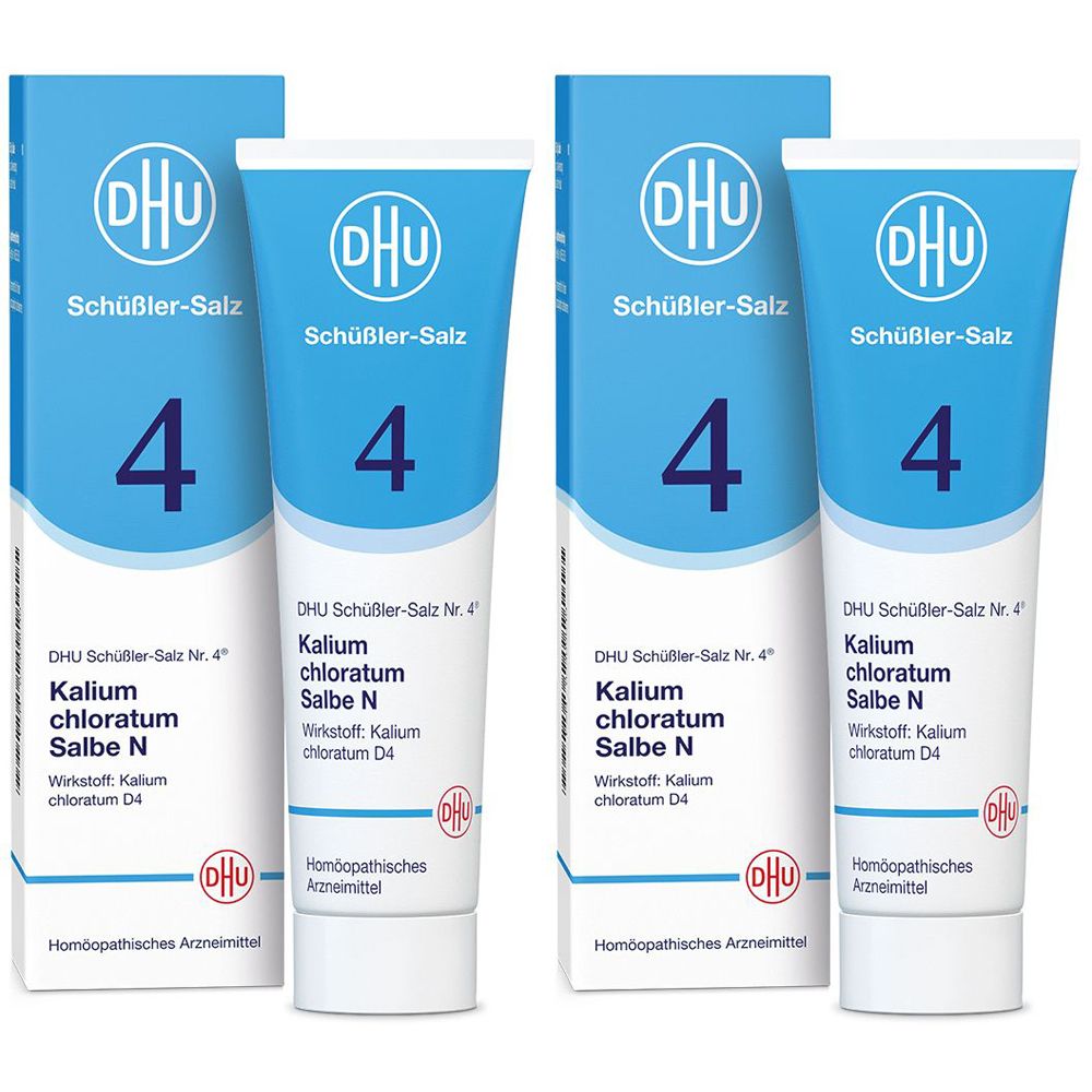 Biochemie DHU 4 Kalium chloratum N D Salbe x2 2x50 g