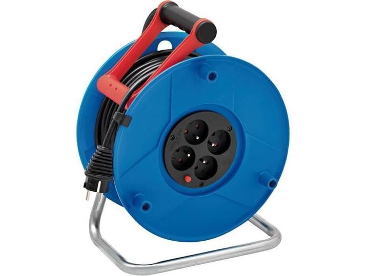 Brennenstuhl Enrouleur de câble Standard S 25m (pilote de câble)\, France
